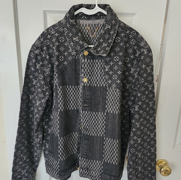LV Nigo Damier Denim Jacket - Picture 3 of 11